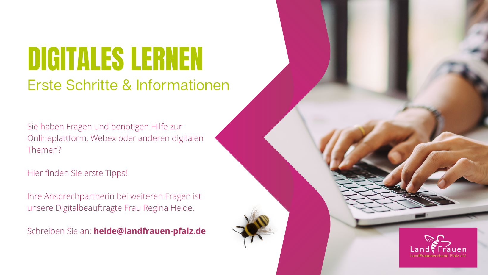 Digitales Lernen - Erste Schritte und Informationen LandFrauen Pfalz
